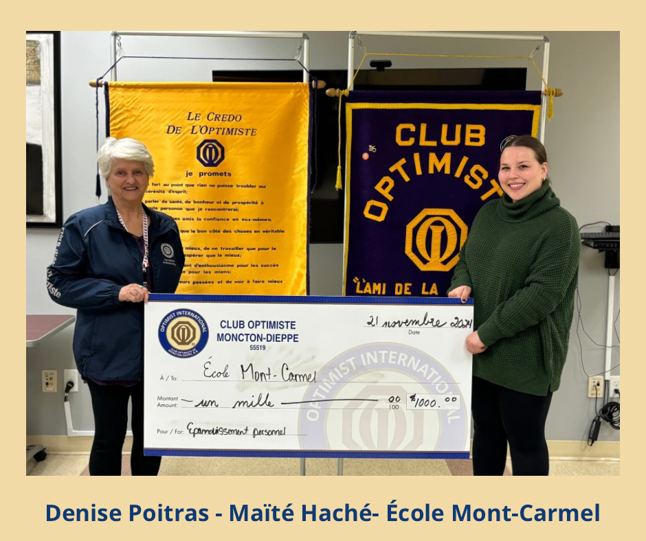 Le club Optimiste Moncton Dieppe 4